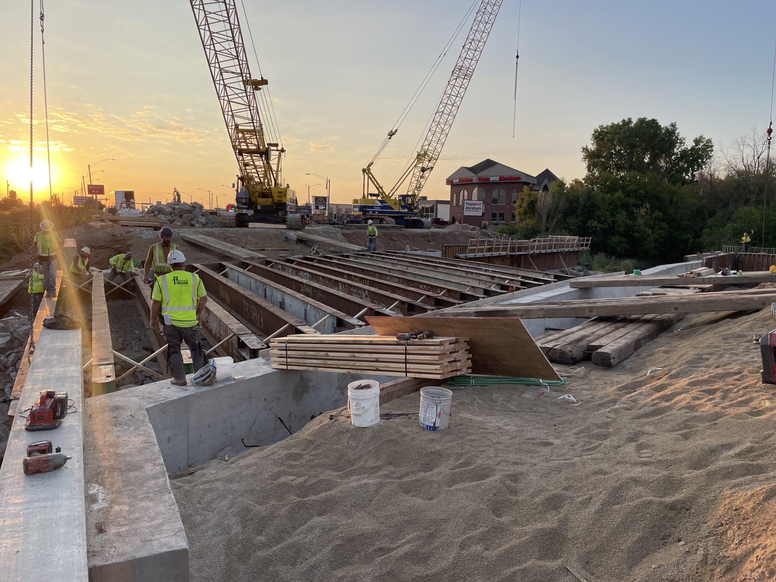 Photo-1-Construction-of-College-Avenue-over-Mud-Creek-scaled image